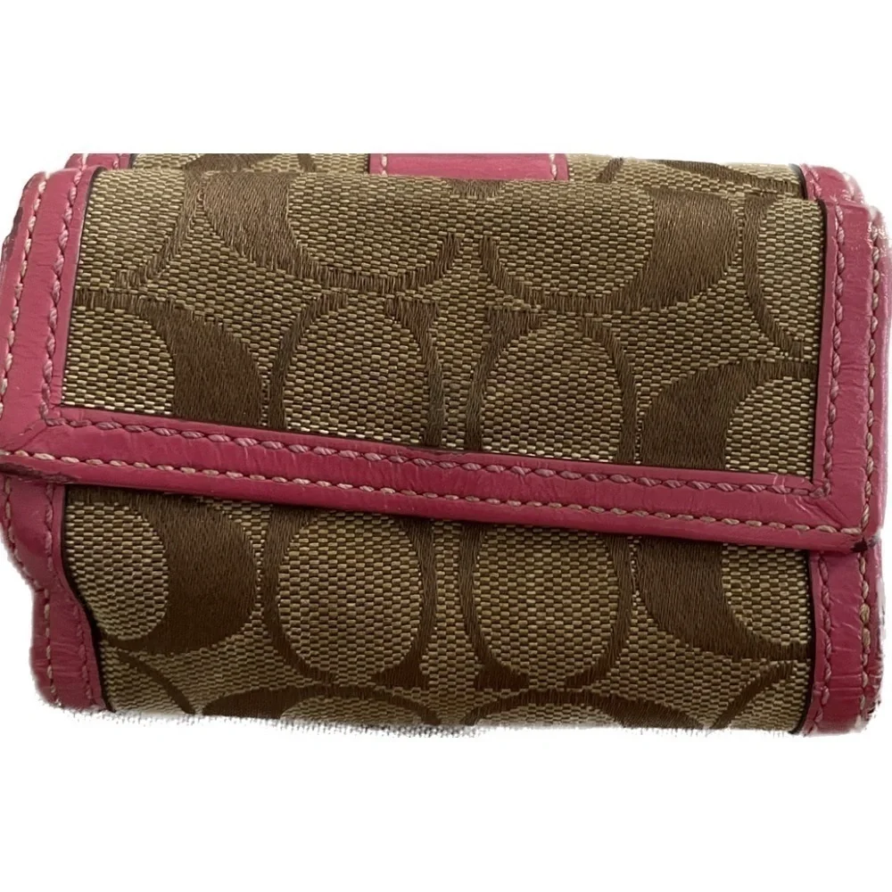 Coach beige pink